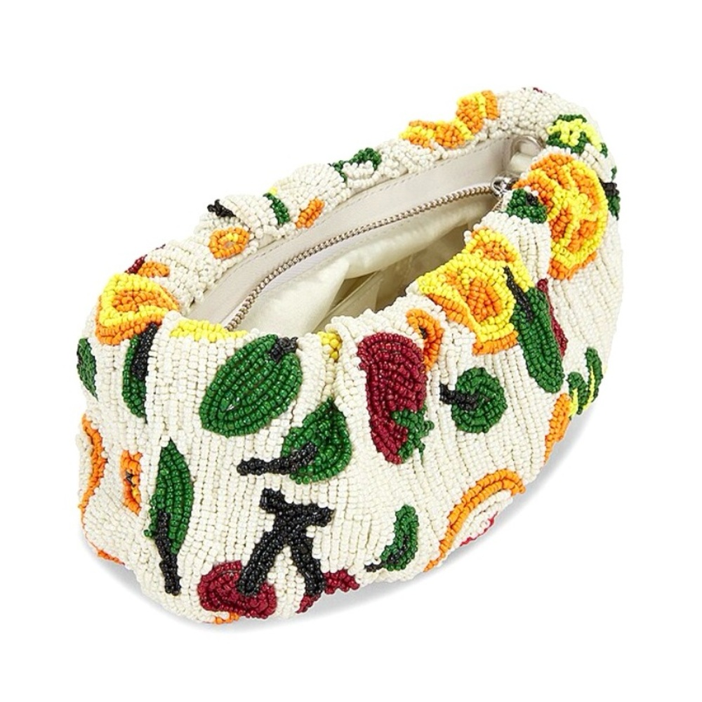 🌺🎉HP🎉🌺 NWT Staud Beaded Bean Bag Fruit Salad - Picture 8 of 16